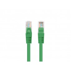 CABLE RED LANBERG LATIGUILLO CAT.6 UTP 7.5M VERDE FLUKE PASSED