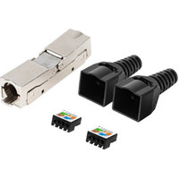 CONECTOR LANBERG ADAPTADOR 2X RJ45 CAT6 FTP PLUG 8P8C TOOL-LESS CONECTOR LANBERG ADAPTADOR 2X RJ45 CAT6 FTP PLUG 8P8C TOOL-LESS
