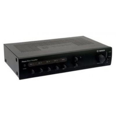 BOSCH PLE-1ME120-EU AMPLIFICADOR MEZCLADOR DE 120 W CON 4 MICRÓFONOS Y ENTRADA DE MÚSICA AMBIENTAL (Espera 4 dias)