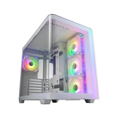 FSP CAJA M580-WA (ATX MID TOWER, USB3.0 X 2, TYPE C, WHITE ,120MM PWM ARGB REVERSE FANS× 3 & ARGB LIGHT BAR (Espera 4 dias) FSP CAJA M580-WA (ATX MID TOWER, USB3.0 X 2, TYPE C, WHITE ,120MM PWM ARGB REVERSE FANS× 3 & ARGB LIGHT BAR (Espera 4 dias)