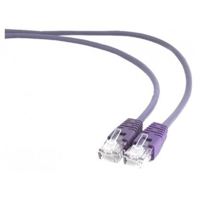 CABLE RED CAT5E GEMBIRD UTP VIOLETA 0,25 M