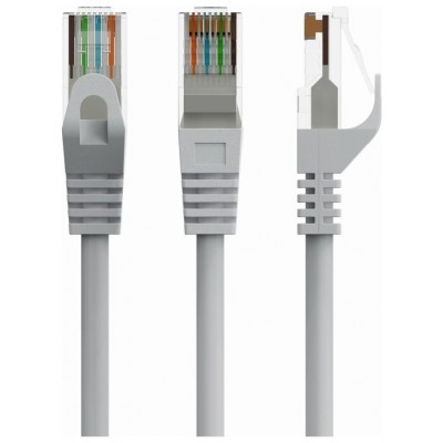 CABLE RED GEMBIRD UTP CAT6 1,5M COBRE GRIS