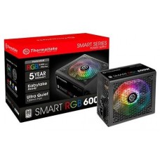 FUENTE ALIMENTACION THERMALTAKE SMART RGB 600W 80+ ATX NEGRO