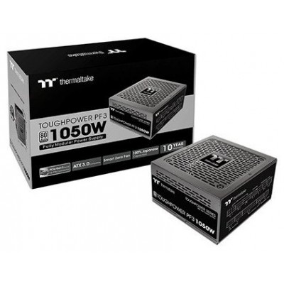 FUENTE ALIMENTACION THERMALTAKE TOUGH POWER PF3 1050W 80+ PLATINUM ATX NEGRO