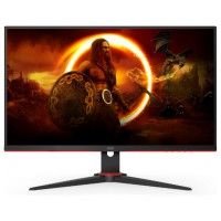 MONITOR 27 AOC Q27G2E/BK QHD 1ms VA HDMI DP NEGRO/ROJO