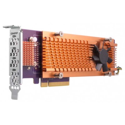 QNAP QM2-4P-384 tarjeta y adaptador de interfaz PCIe Interno (Espera 4 dias)