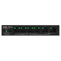 RUIJIE REYEE ETHERNET POE SWITCH 6 (4XPOE) PORTS ETHERNET METAL