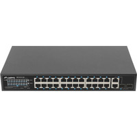 SWITCH LANBERG 24 PTOS 100MB POE+/2X COMBO GIGABIT ETHERNET 250W RACK 19" SWITCH LANBERG 24 PTOS 100MB POE+/2X COMBO GIGABIT ETHERNET 250W RACK 19"