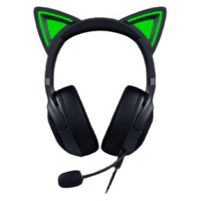 AURICULARES RAZER KRAKEN KITTY V2 NEGRO (RZ04-04730100-R3M1) (Espera 4 dias)