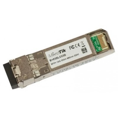 MikroTik S+85DLC03D Modulo SFP+ Multi Modo 300m