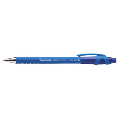 BOLIGRAFO FLEXGRIP ULTRA RETRACTIL 1.0 AZUL PAPERMATE S01904 (MIN12) (Espera 4 dias)