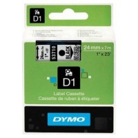 CINTA ROTULADORA D1 24MM NEGRO/TRANSPARENTE DYMO S0720920 (Espera 4 dias)