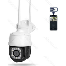 CAMARA VIDEOVIGILANCIA ""BLACK EYES"" WIFI PTZ RESISTENTE AL AGUA BLANCO AIGOSTAR (Espera 4 dias)