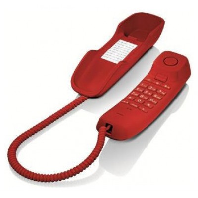 TELEFONO FIJO GIGASET DA210 ROJO