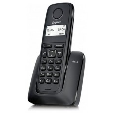 Gigaset A116 Teléfono DECT Identificador de llamadas Negro (Espera 4 dias)