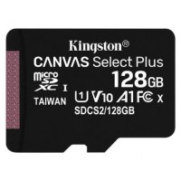 MICRO SD KINGSTON 128GB CL10 UHS-I CANVAS SELECT PLUS (Espera 4 dias)