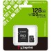 MICROSD KINGSTON 128GB CL10 CANVAS SELECT PLUS + (Espera 4 dias)