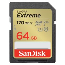 SanDisk Extreme 64 GB SDXC UHS-I Clase 10 (Espera 4 dias)