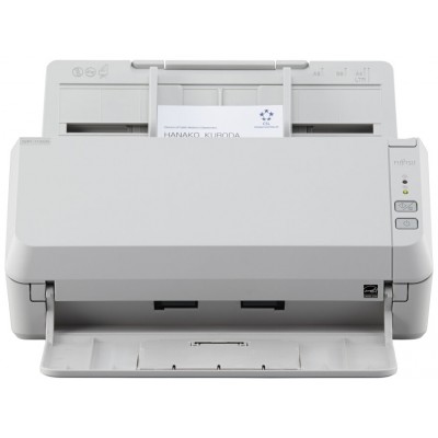 RICOH - FUJITSU Escaner SP-1130N, Escaner de Oficina LED USB 3.2 Gigabit Ethernet con ADF, Duplex, A4, 30 ppm/60 ipm.