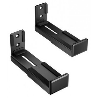 SOPORTE UNIVERSAL DE PARED PARA BARRA DE SONIDO NEGRO