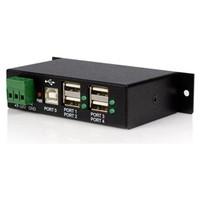 StarTech.com Hub Concentrador USB 2.0 de 4 Puertos -