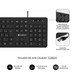 TECLADO BUSINESS SLIM SILENCIOSO WIRED NEGRO SUBBLIM (Espera 4 dias)