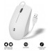 SUBBLIM Ratón Business Silencioso con cable USB 1200 DPI Blanco (Espera 4 dias)