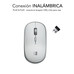 RATON SUBBLIM MINI SILVER RF INALAMBRICO PILAS RATON SUBBLIM MINI SILVER RF INALAMBRICO PILAS
