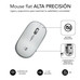 RATON SUBBLIM MINI SILVER RF INALAMBRICO PILAS RATON SUBBLIM MINI SILVER RF INALAMBRICO PILAS