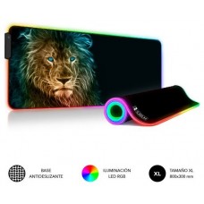 SUBBLIM Alfombrilla/Tapete Ratón con Luz LED RGB 9 colores Extra Grande León (Espera 4 dias)