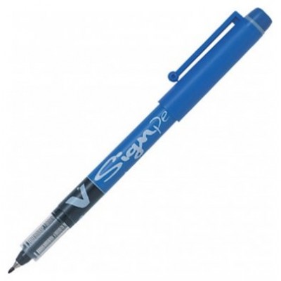 ROTULADOR VSIGNPEN PUNTA FIBRA AZUL PILOT SW-VSP-L (MIN12) (Espera 4 dias)