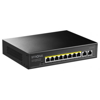 STRONG SWITCH 8 POE CON 2 ENLACES ASCENDENTES ETHERNET (Espera 4 dias) STRONG SWITCH 8 POE CON 2 ENLACES ASCENDENTES ETHERNET (Espera 4 dias)