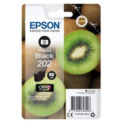 TINTA EPSON 202 ORI NEGRO PHOTO C13T02F14010