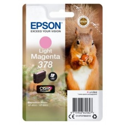 TINTA EPSON 378 ORI MAGENTA CLARO C13T37864010