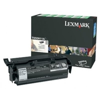 LEXMARK T-650/652/654 Toner Alto rendimiento Retornable