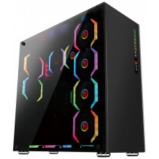 Talius caja E-Atx gaming Avalon cristal templado 4fan USB 3.0