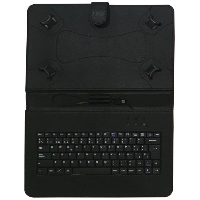 Talius Funda para TABLET 10.1 con Teclado Tipe-C y micro USB CV-3006 black