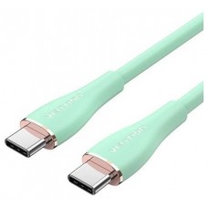 CABLE USB-C A USB-C 2.0 100W 1.5 M VERDE VENTION (Espera 4 dias)