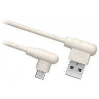 CABLE DATOS USB SBS OCEANO ECO-FRIENDLY USB 2.0-MICRO USB 1M BLANCO