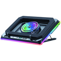 CONCEPTRONIC THYIA04B Base de refrigeracion para portatiles gaming, RGB, espuma sellada y soporte para movil THYIA04B Gaming Laptop Cooling Pad, RGB, Sealed Foa CONCEPTRONIC THYIA04B Base de refrigeracion para portatiles gaming, RGB, espuma sellada y soporte para movil THYIA04B Gaming Laptop Cooling Pad, RGB, Sealed Foa