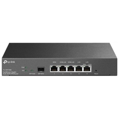 ROUTER VPN TP-LINK ER7206 4P WAN GIGA + 5P LAN GIGA 100 CONEXIONES VPN IPSEC 50 CONEXIONES (Espera 4 dias)