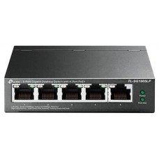 SWITCH NO GESTIONABLE TP-LINK TL-SG1005LP 5P GIGA 4P