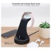 BASE DE CARGA TOOQ PARA APPLE WATCH Y IPHONE NEGRO INCLUYE CARGADOR USB