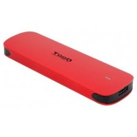 CAJA EXTERNA M.2 NVMe USB3.1 GEN2 ALUMINIO ROJA TOOQ