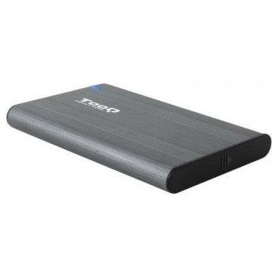 CAJA EXTERNA 2.5 TOOQ SATA USB3.1 GEN1 GRIS TQE-2503G