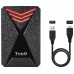 CAJA HDD TOOQ GAMING TQE-2550RGB 2.5"" SATA (Espera 4 dias)