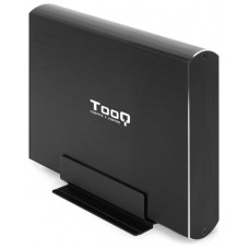 CAJA EXTERNA 3.5 TOOQ SATA USB 3.0/3.1 GEN1  NEGRA