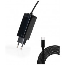 CARGADOR PORTATIL 1000W TOOQ GAN USB-C PD CUBICO NEGRO