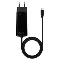 CARGADOR PORTATIL 45W TOOQ GAN USB-C PD CUBICO NEGRO
