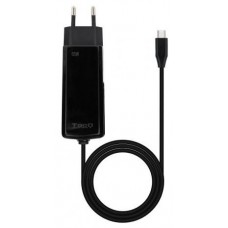 CARGADOR PORTATIL 45W TOOQ GAN USB-C PD CUBICO NEGRO